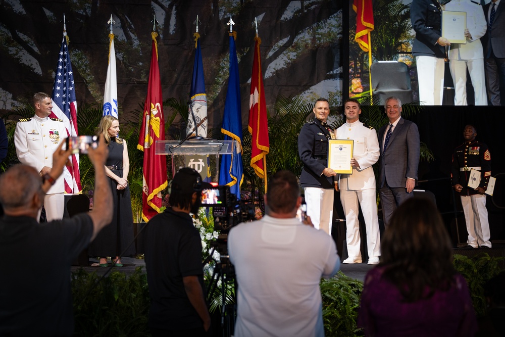 Tulane University Reserve Officer Training Corps Joint Commissioning Ceremony