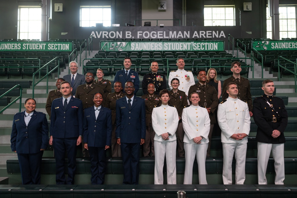 Tulane University Reserve Officer Training Corps Joint Commissioning Ceremony