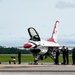 U.S. Air Force Thunderbirds prepare for Power in the Pines 2025