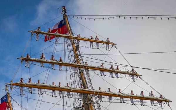 Chilean Tall Ship Esmeralda Visits Joint Base Pearl Harbor-Hickam