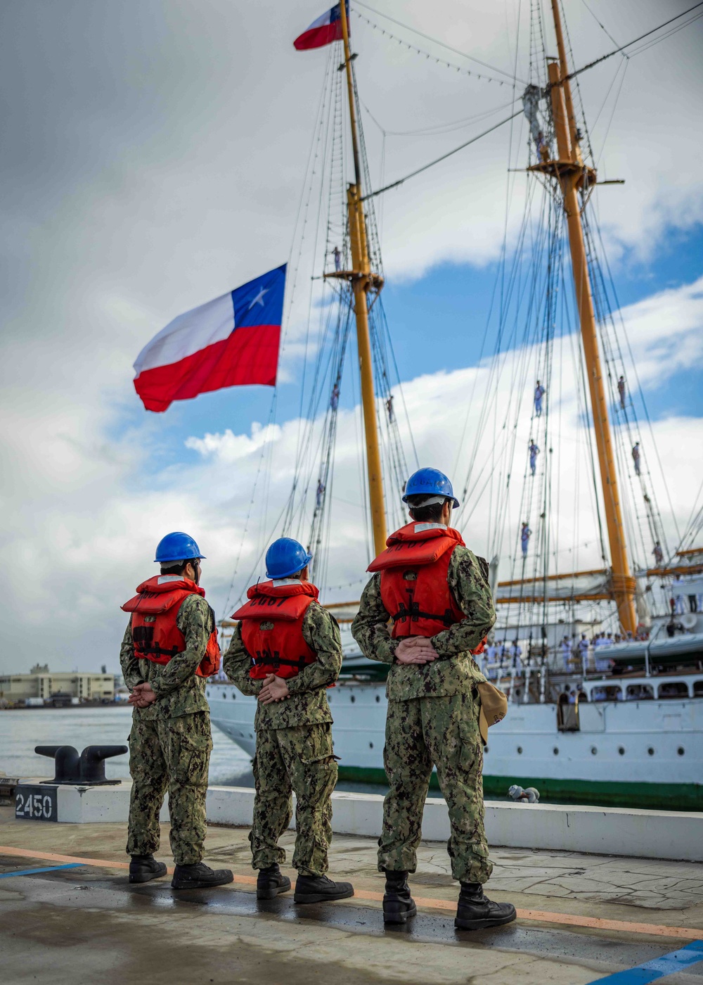 Chilean Tall Ship Esmeralda Visits Joint Base Pearl Harbor-Hickam