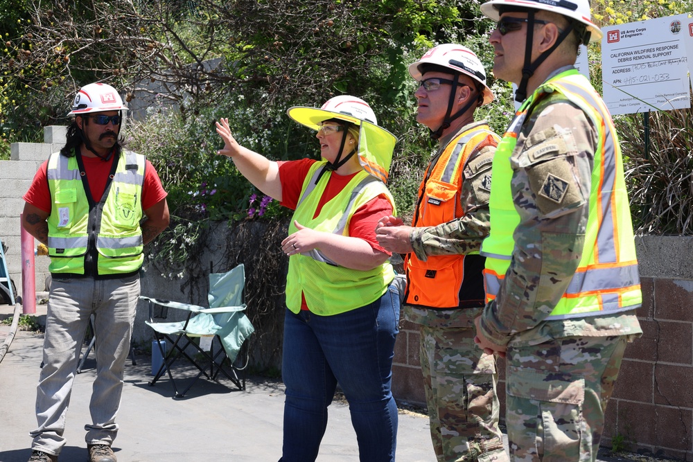 Malibu Village debris clearing