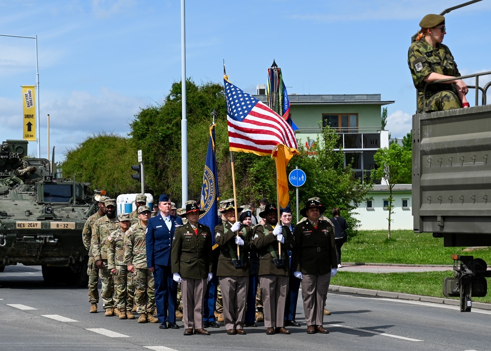 Nebraska National Guard participates in the 80th Anniversary of the liberation of Pilsen Freedom Festival