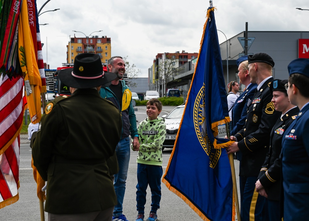 Nebraska National Guard participates in the 80th Anniversary of the liberation of Pilsen Freedom Festival