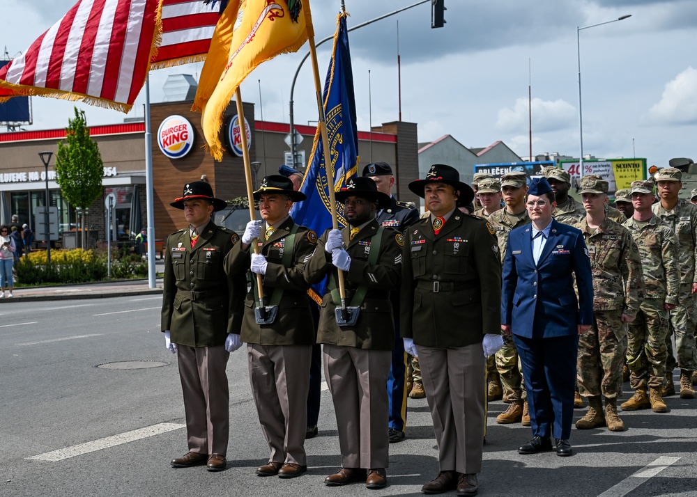 Nebraska National Guard participates in the 80th Anniversary of the liberation of Pilsen Freedom Festival