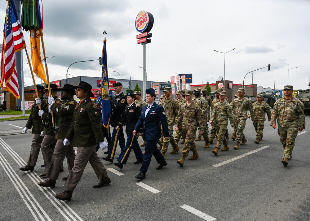 Nebraska National Guard participates in the 80th Anniversary of the liberation of Pilsen Freedom Festival