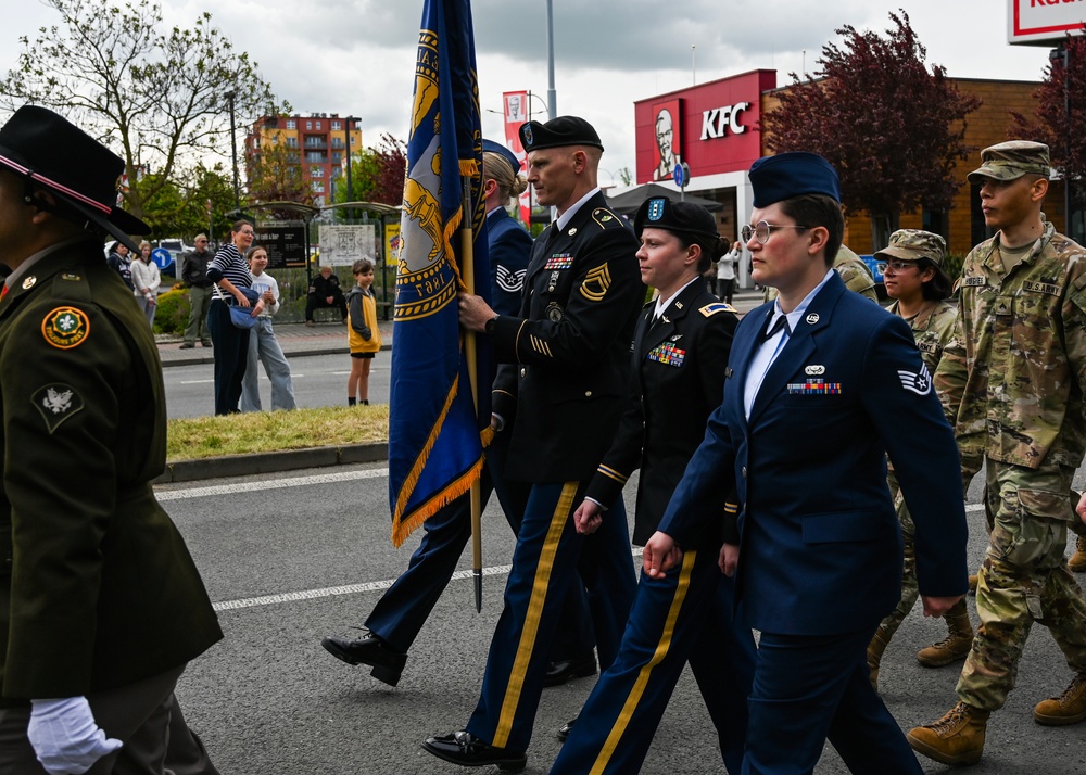Nebraska National Guard participates in the 80th Anniversary of the liberation of Pilsen Freedom Festival
