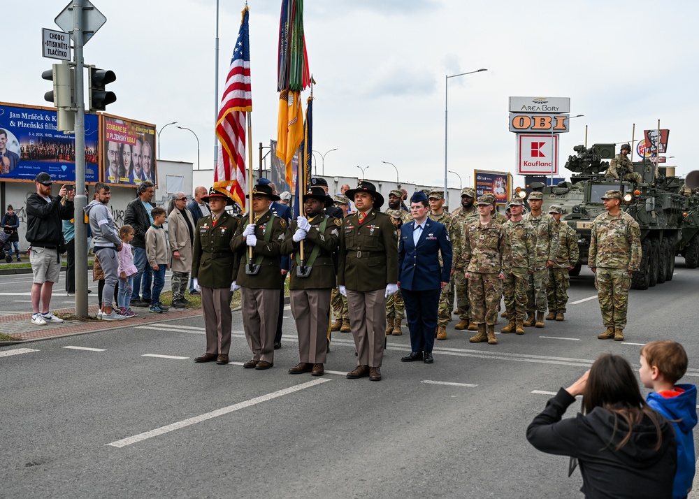 Nebraska National Guard participates in the 80th Anniversary of the liberation of Pilsen Freedom Festival