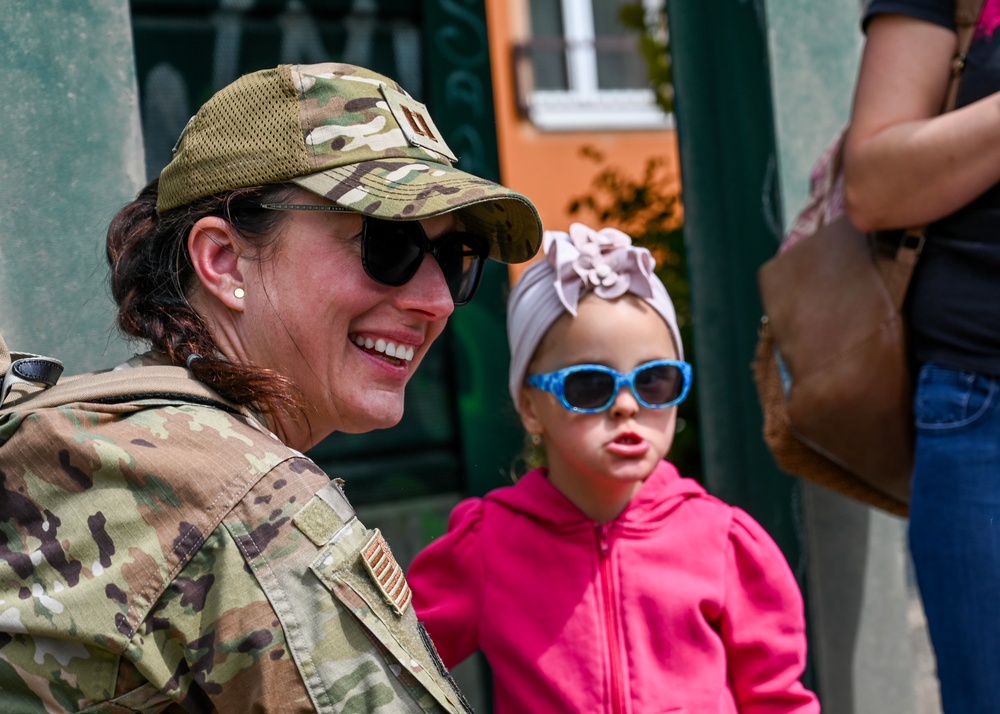 Nebraska National Guard participates in the 80th Anniversary of the liberation of Pilsen Freedom Festival