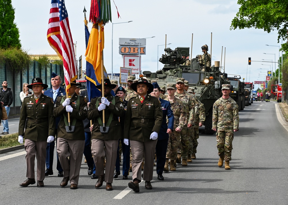 Nebraska National Guard participates in the 80th Anniversary of the liberation of Pilsen Freedom Festival