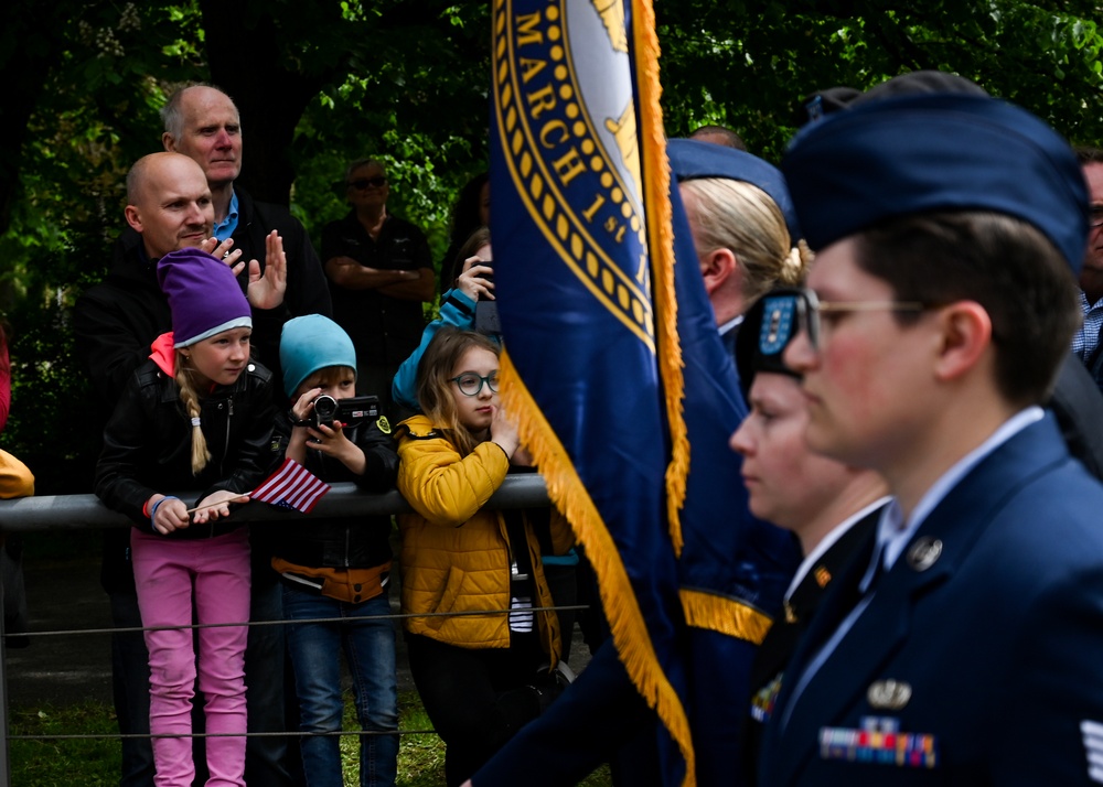 Nebraska National Guard participates in the 80th Anniversary of the liberation of Pilsen Freedom Festival