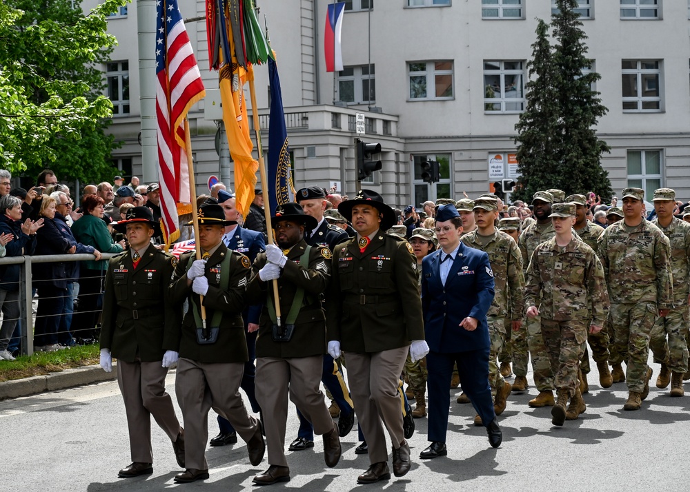 Nebraska National Guard participates in the 80th Anniversary of the liberation of Pilsen Freedom Festival