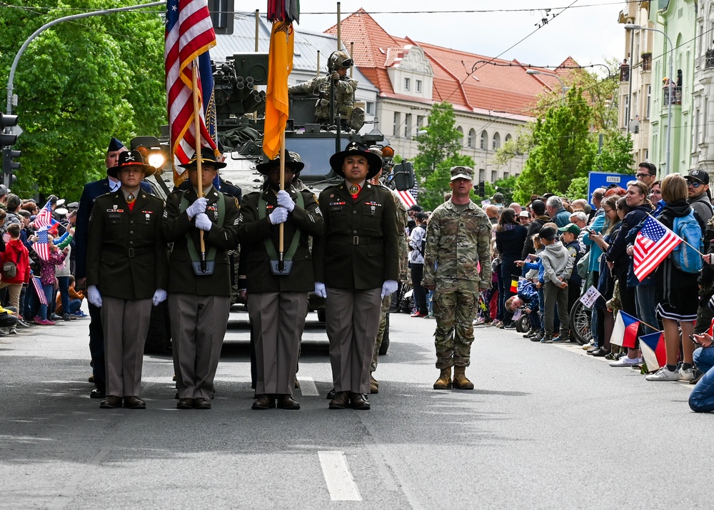 Nebraska National Guard participates in the 80th Anniversary of the liberation of Pilsen Freedom Festival