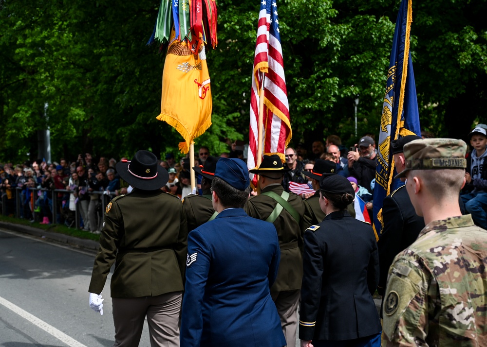 Nebraska National Guard participates in the 80th Anniversary of the liberation of Pilsen Freedom Festival