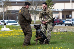 AFN Naples Radio News - NSA Naples K-9 Training and NSA Naples FCPOA Literacy Event