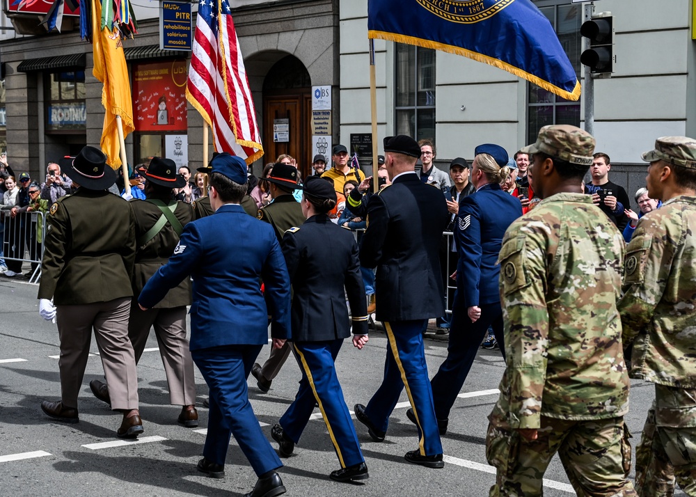 Nebraska National Guard participates in the 80th Anniversary of the liberation of Pilsen Freedom Festival