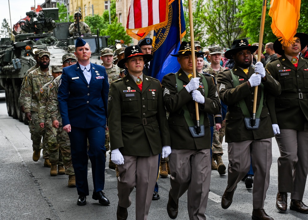Nebraska National Guard participates in the 80th Anniversary of the liberation of Pilsen Freedom Festival
