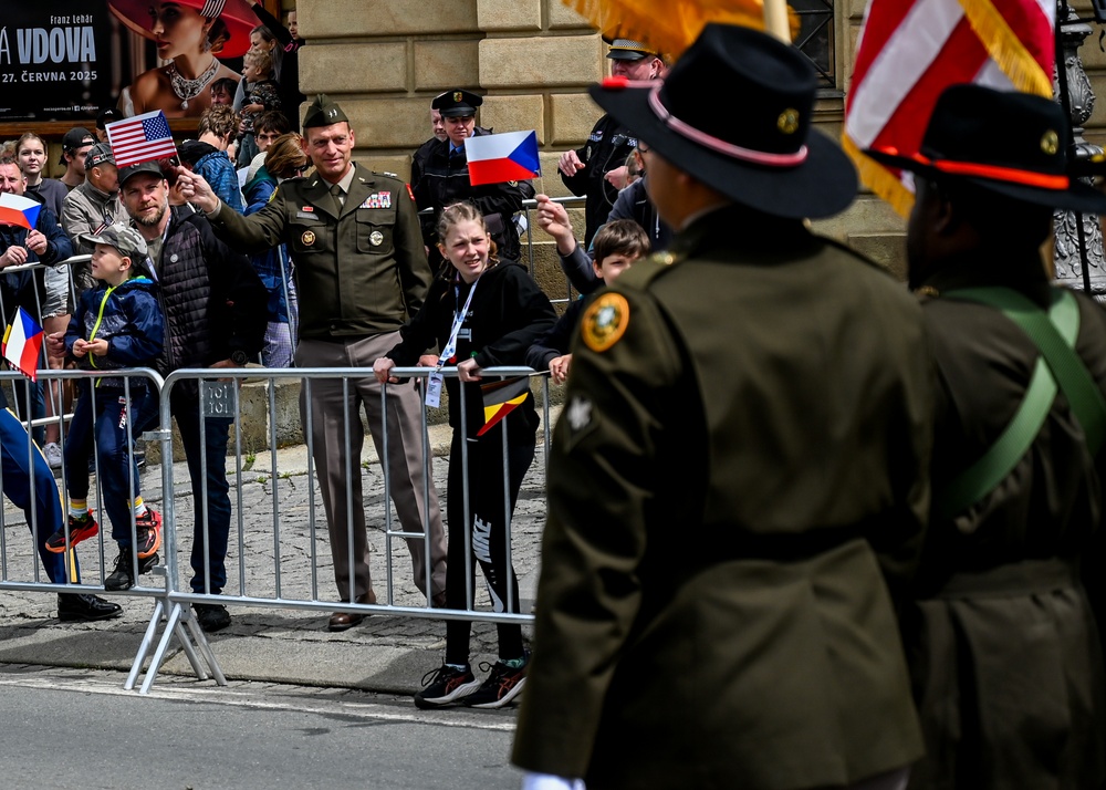 Nebraska National Guard participates in the 80th Anniversary of the liberation of Pilsen Freedom Festival