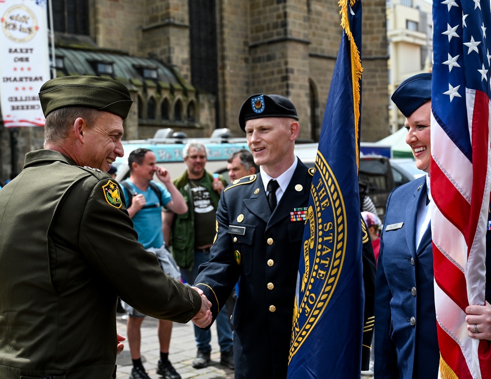 Nebraska National Guard participates in the 80th Anniversary of the liberation of Pilsen Freedom Festival