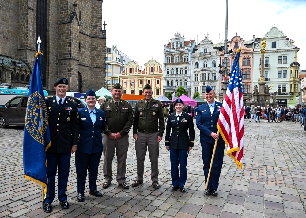 Nebraska National Guard participates in the 80th Anniversary of the liberation of Pilsen Freedom Festival