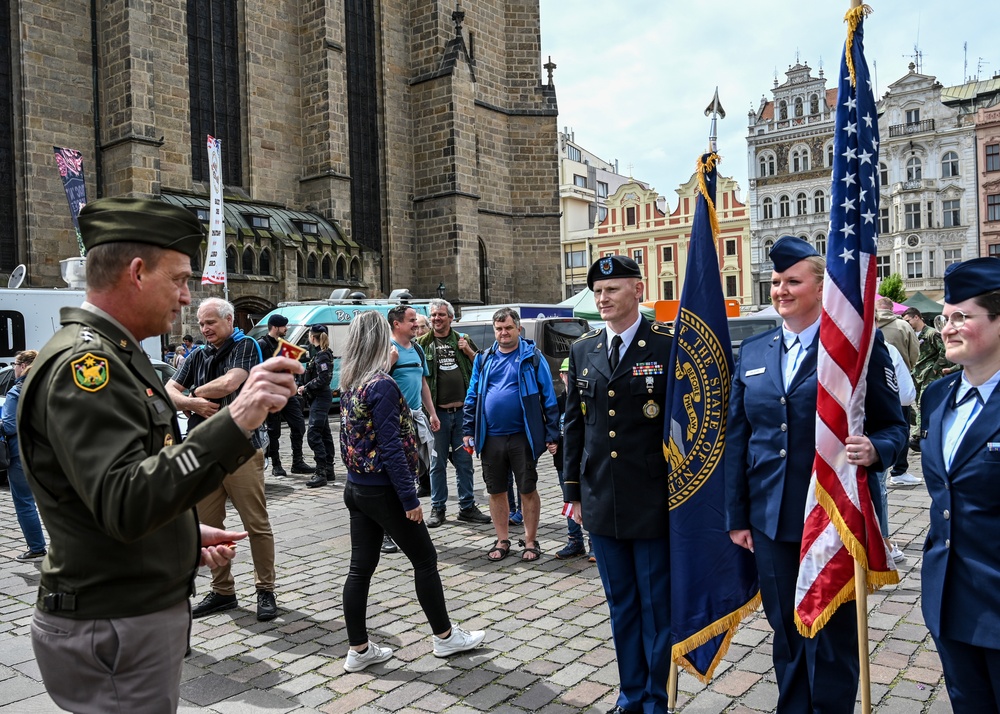 Nebraska National Guard participates in the 80th Anniversary of the liberation of Pilsen Freedom Festival