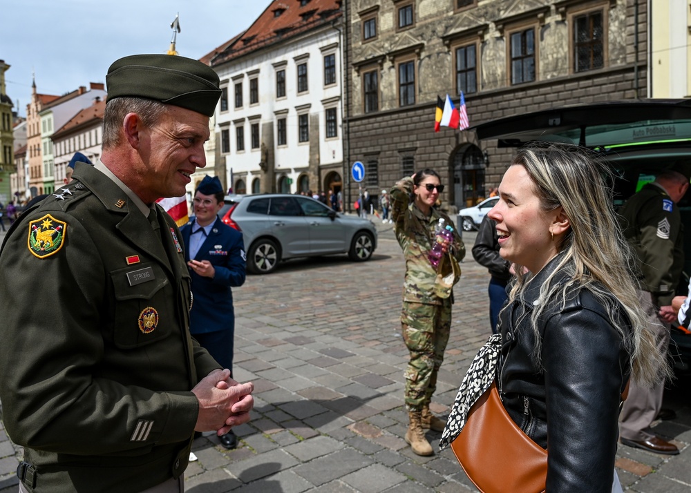 Nebraska National Guard participates in the 80th Anniversary of the liberation of Pilsen Freedom Festival