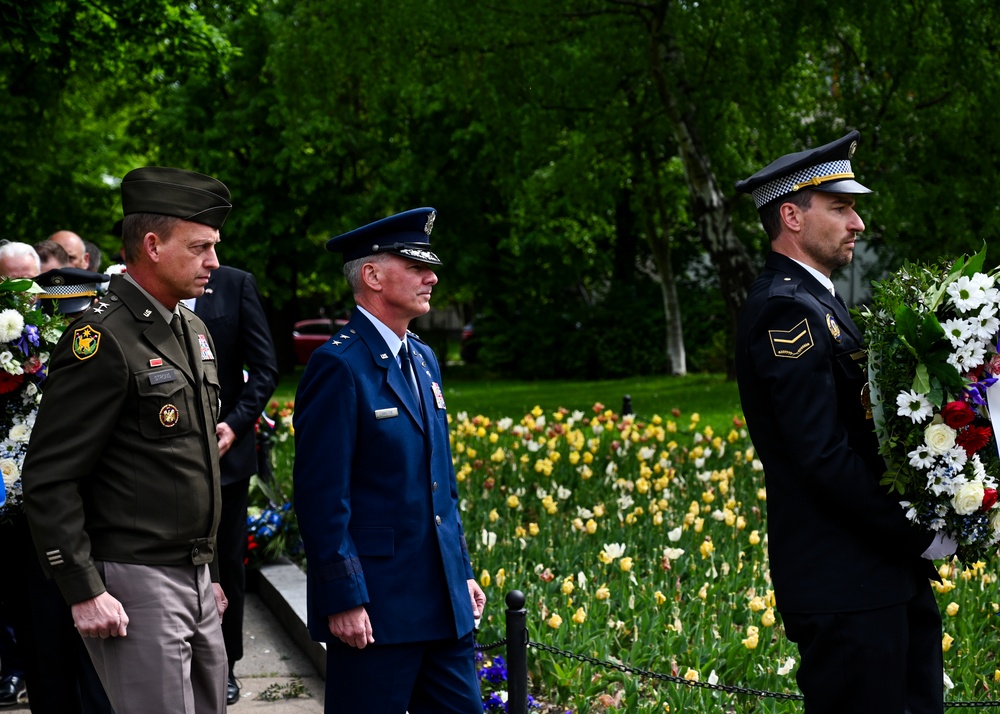 Nebraska National Guard participates in the 80th Anniversary of the liberation of Pilsen Freedom Festival