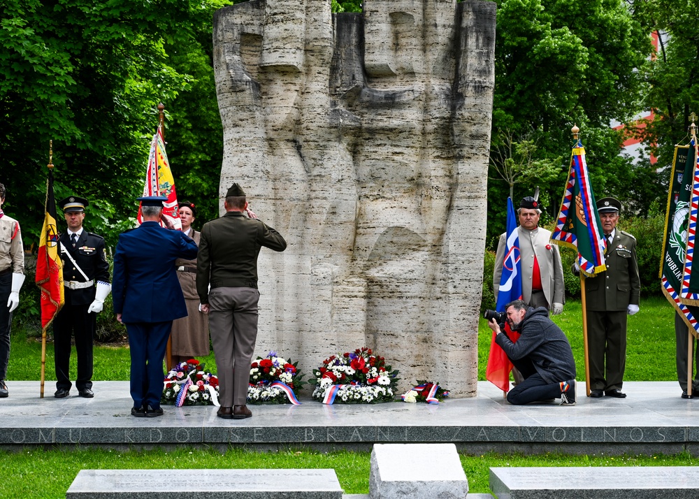 Nebraska National Guard participates in the 80th Anniversary of the liberation of Pilsen Freedom Festival