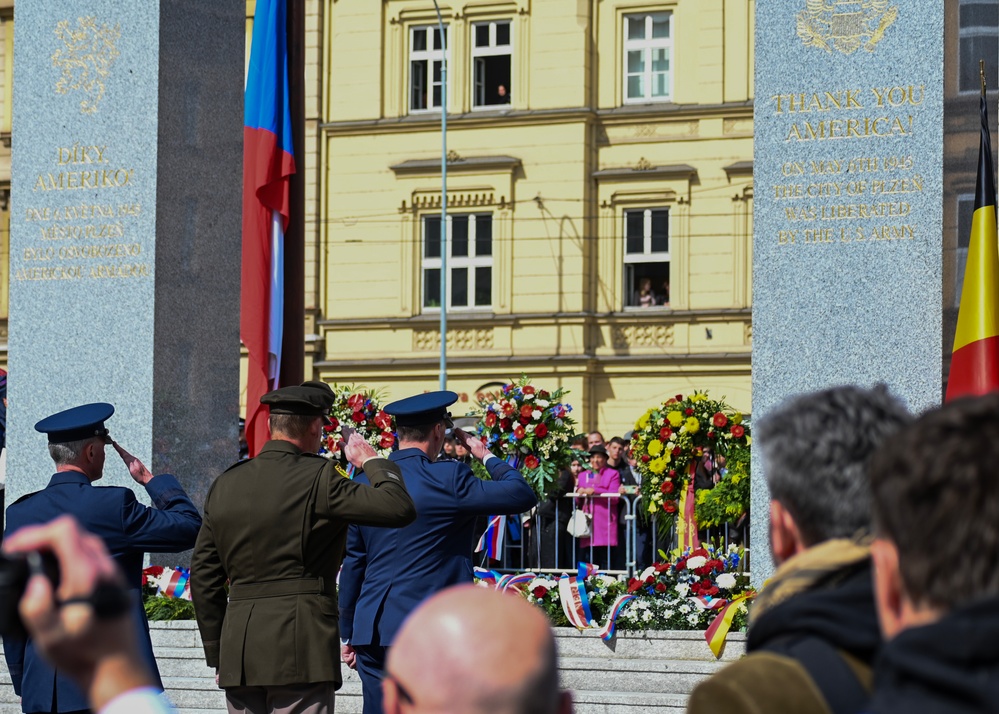 Nebraska National Guard participates in the 80th Anniversary of the liberation of Pilsen Freedom Festival