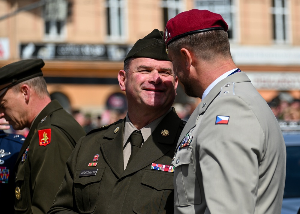 Nebraska National Guard participates in the 80th Anniversary of the liberation of Pilsen Freedom Festival