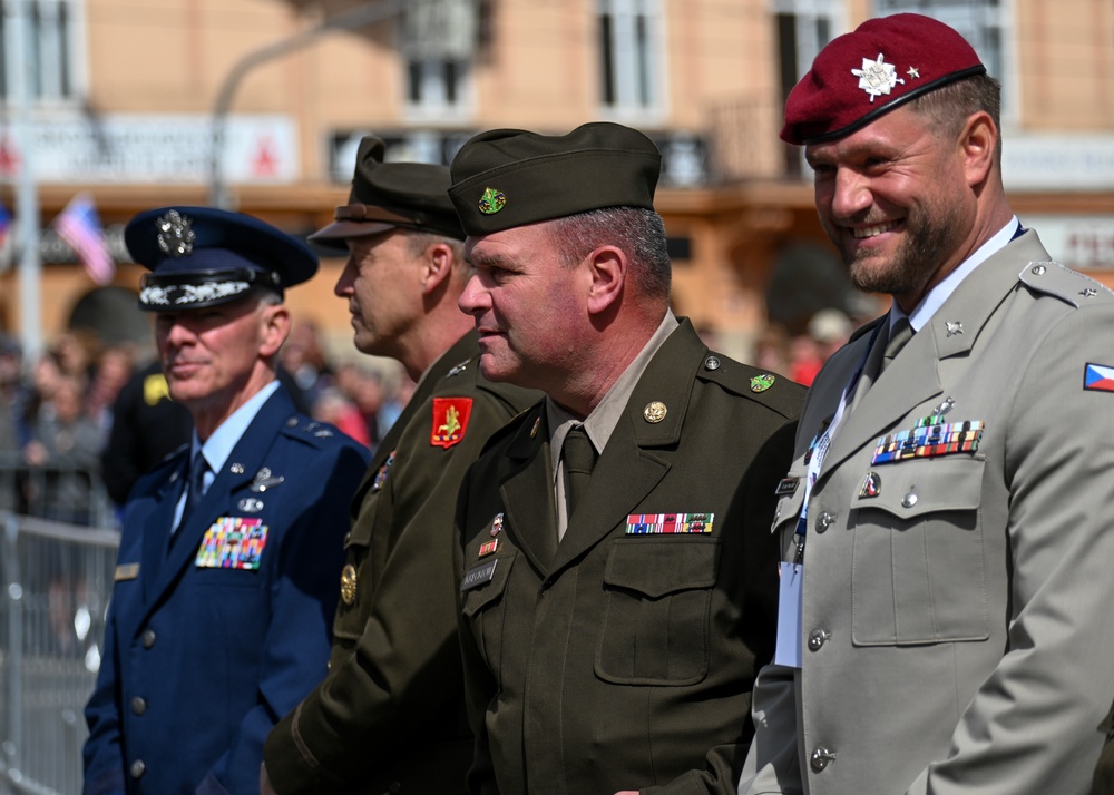 Nebraska National Guard participates in the 80th Anniversary of the liberation of Pilsen Freedom Festival