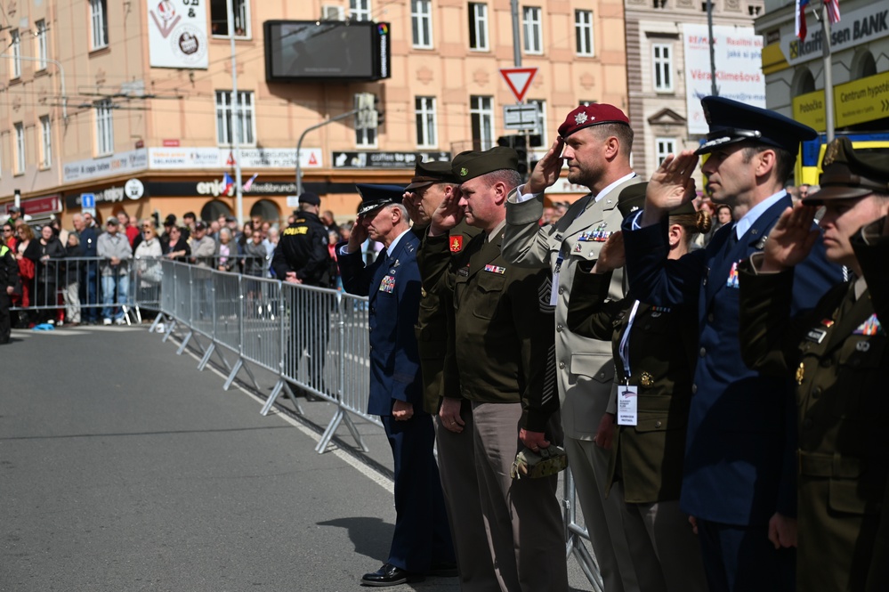 Nebraska National Guard participates in the 80th Anniversary of the liberation of Pilsen Freedom Festival