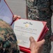 15th MEU Recognizes Marines for Hard Work