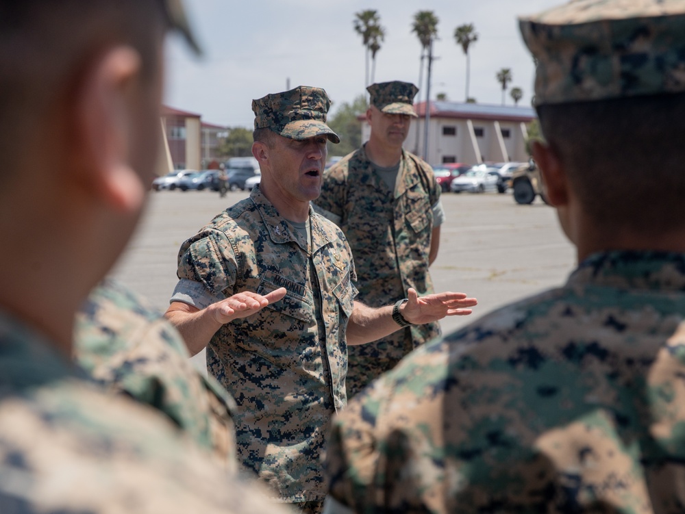15th MEU Recognizes Marines for Hard Work