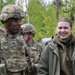 Lithuanian Minister of Defense Meets with US Soldiers