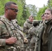 Lithuanian Minister of Defense Meets with US Soldiers