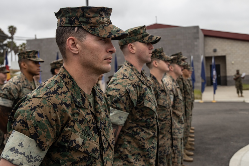 1st COMMSTRAT Company Change of Command Ceremony