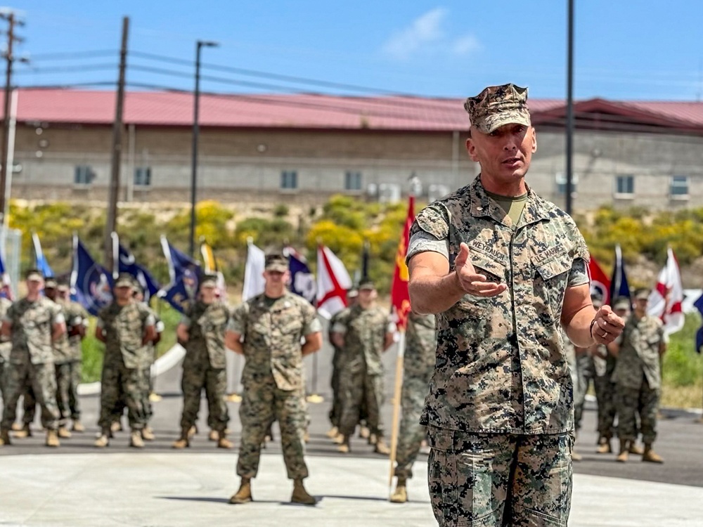 1st COMMSTRAT Company Change of Command Ceremony