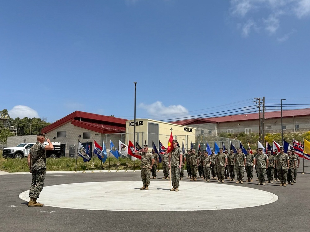 1st COMMSTRAT Company Change of Command Ceremony