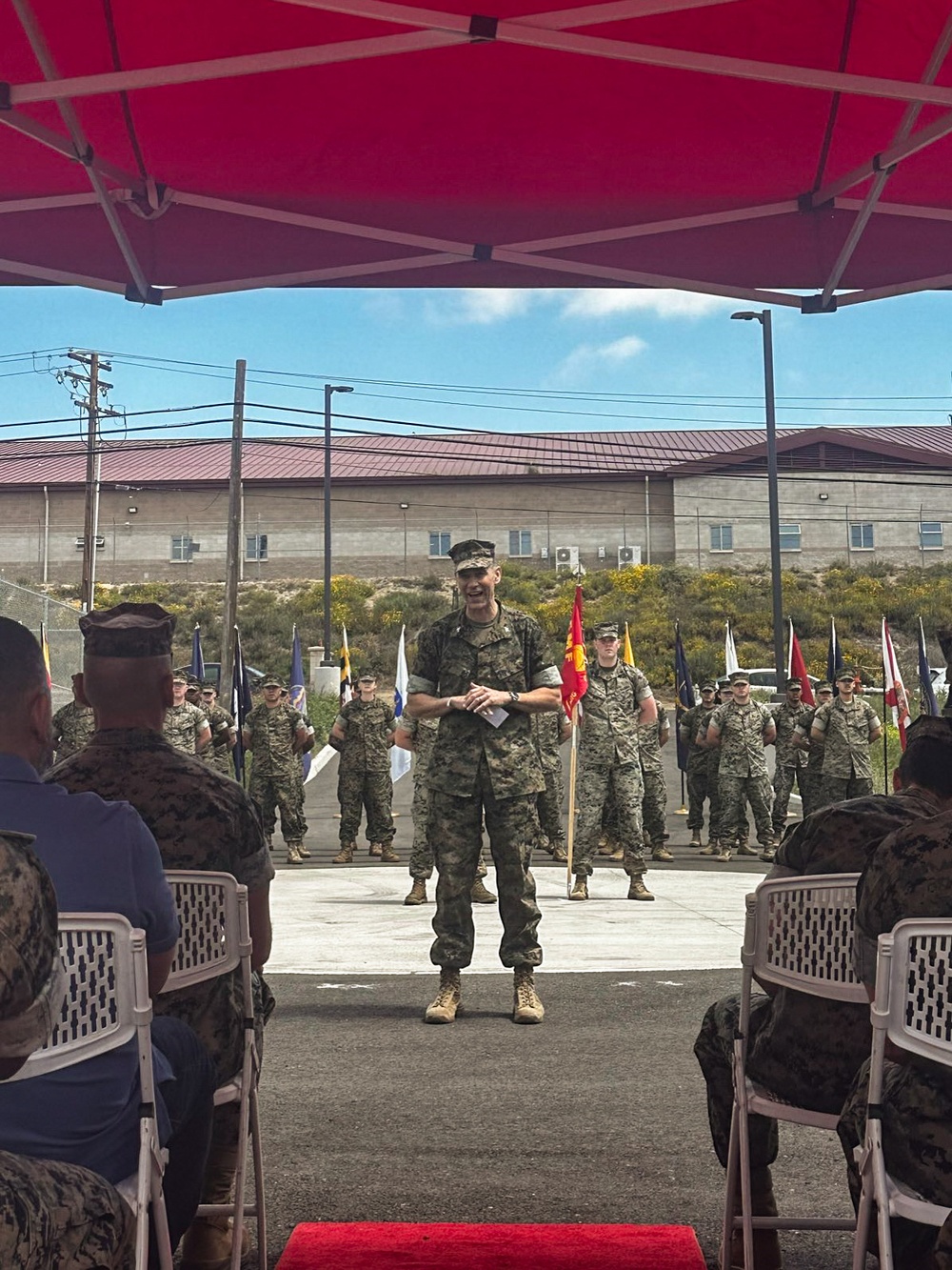 1st COMMSTRAT Company Change of Command Ceremony