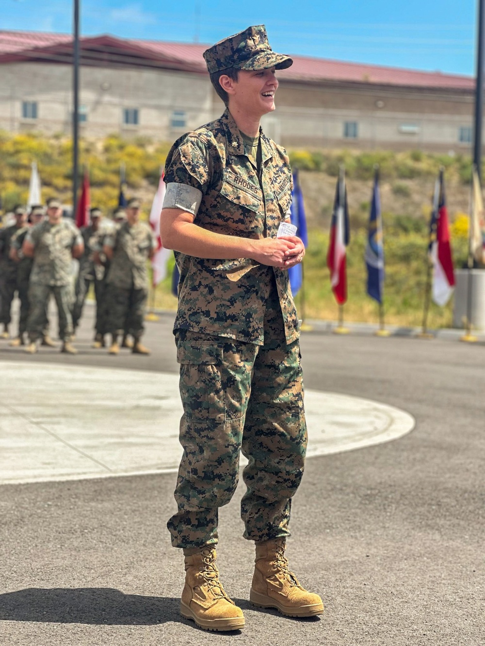 1st COMMSTRAT Company Change of Command Ceremony