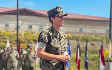 1st COMMSTRAT Company Change of Command Ceremony