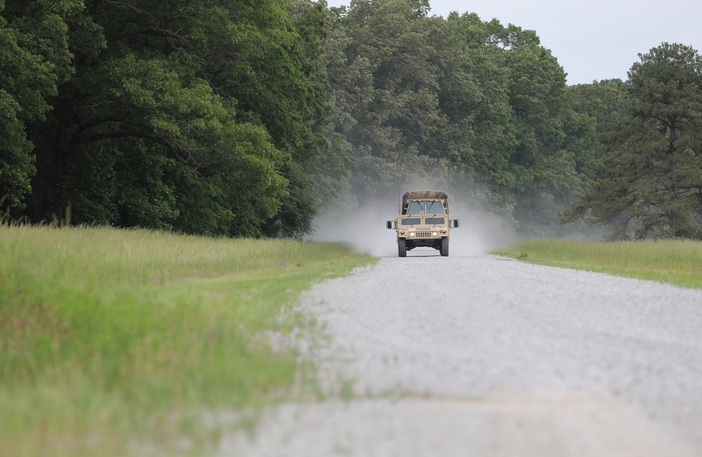 301st HHD embarks on convoy operations and ground-guidance training in VTS-Milan