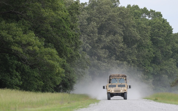 301st HHD embarks on convoy operations and ground-guidance training in VTS-Milan