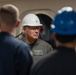 Rear Adm. Dusty Rhodes visits IKE