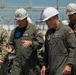 Rear Adm. Dusty Rhodes visits IKE