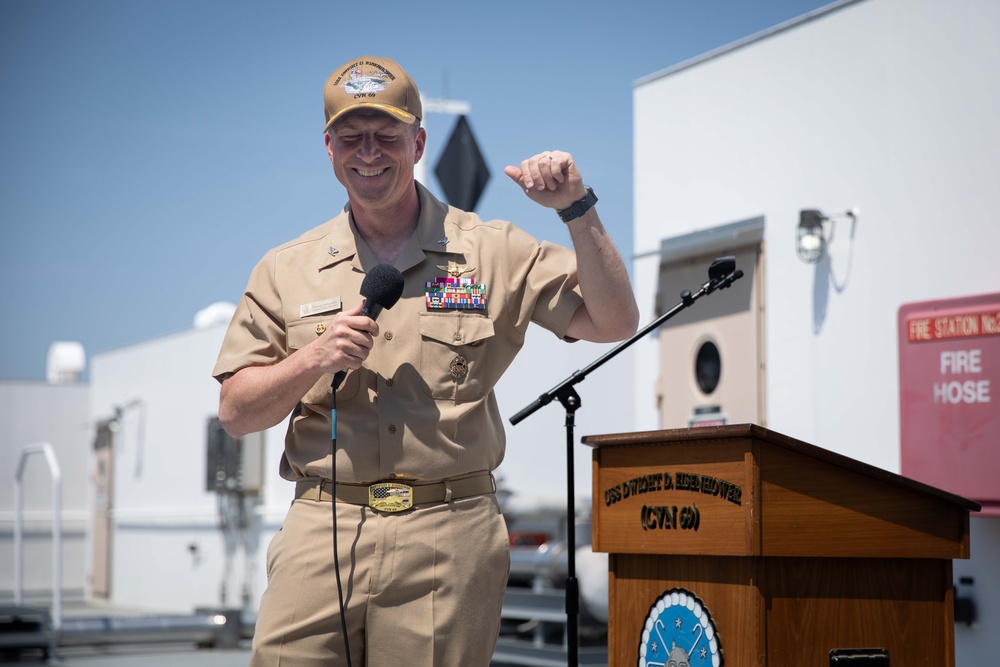 Ike Conducts Scheduled Planned Incremental Availability