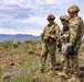 The 593rd Command Team visit Soldiers at yakima training center