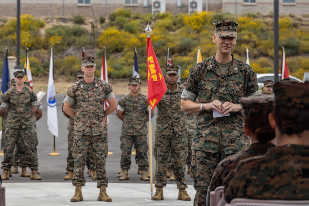 Information Maneuver Company Change of Command Ceremony