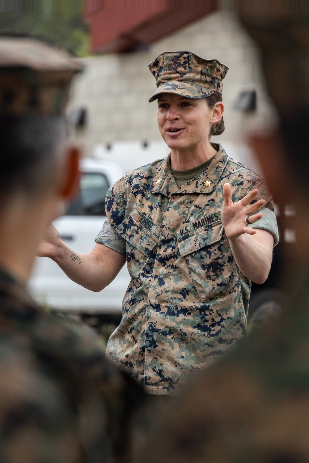 Information Maneuver Company Change of Command Ceremony